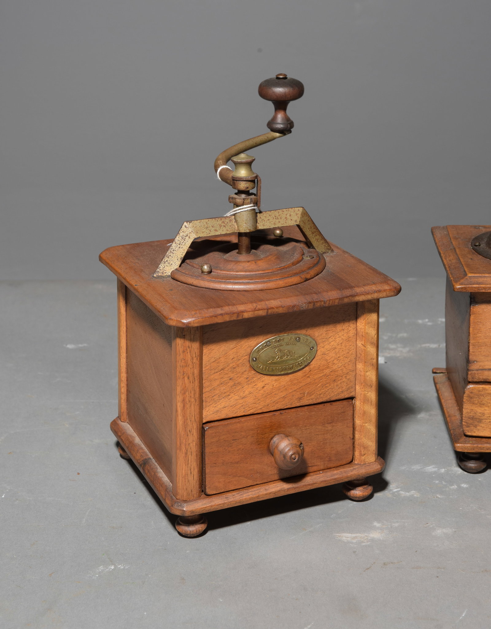 Three French Coffee / Bean Grinders - 4