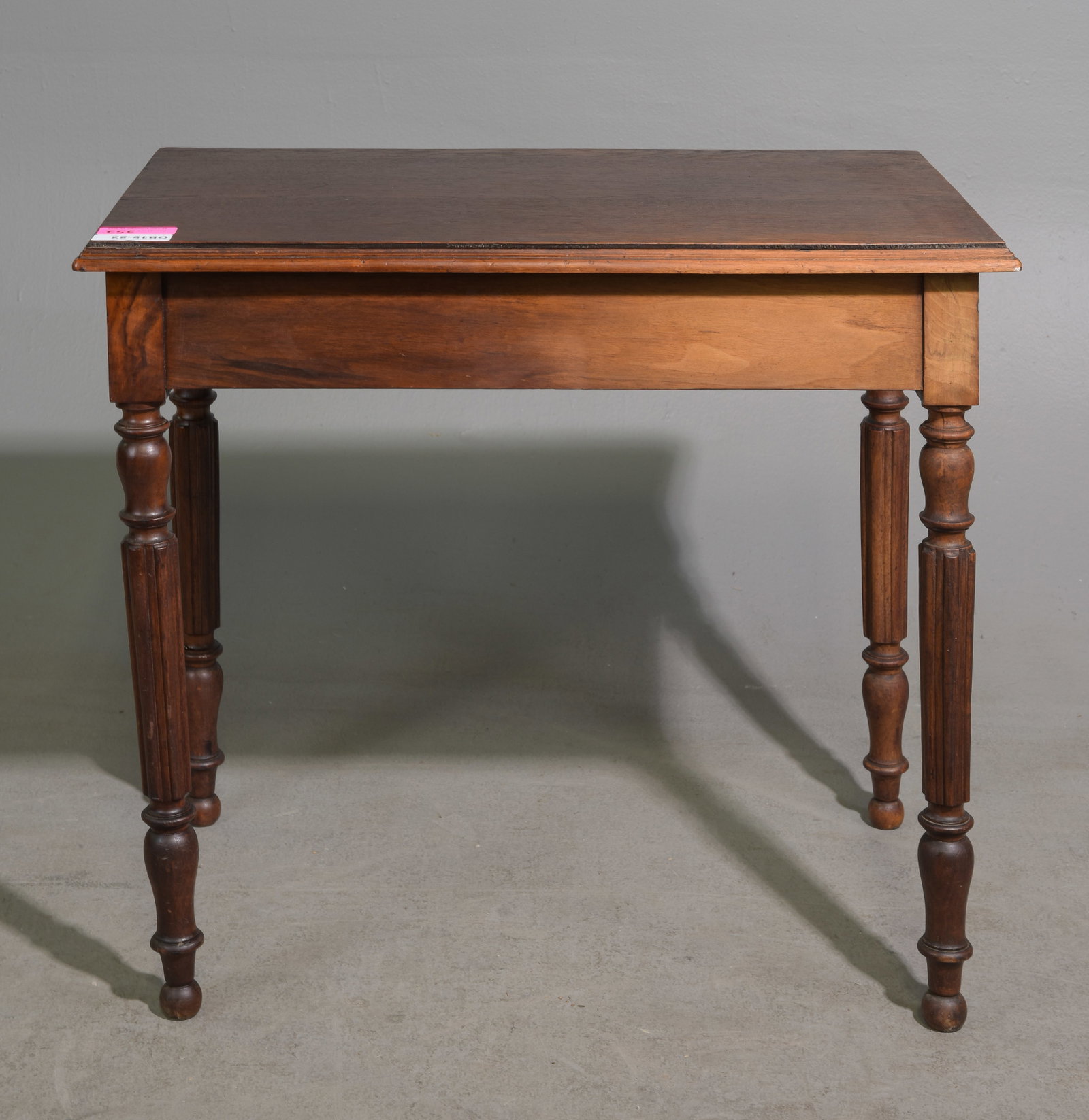 Louis Philippe Style Single Drawer Table - 4
