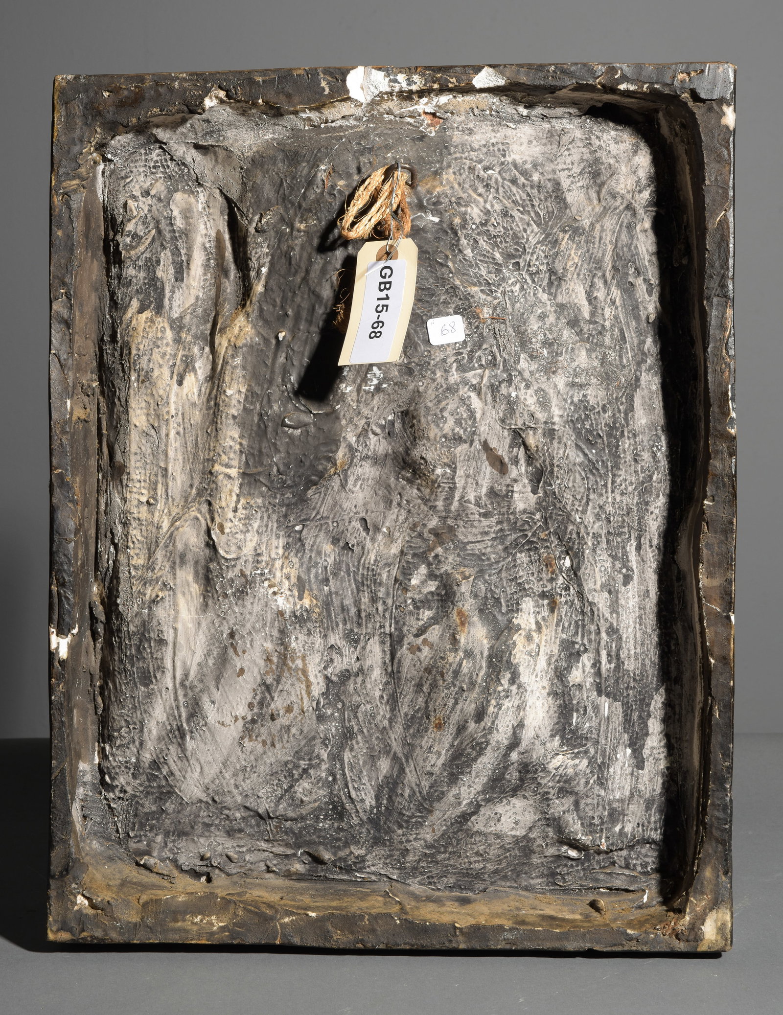 French Plaster Relief Plaque - 5