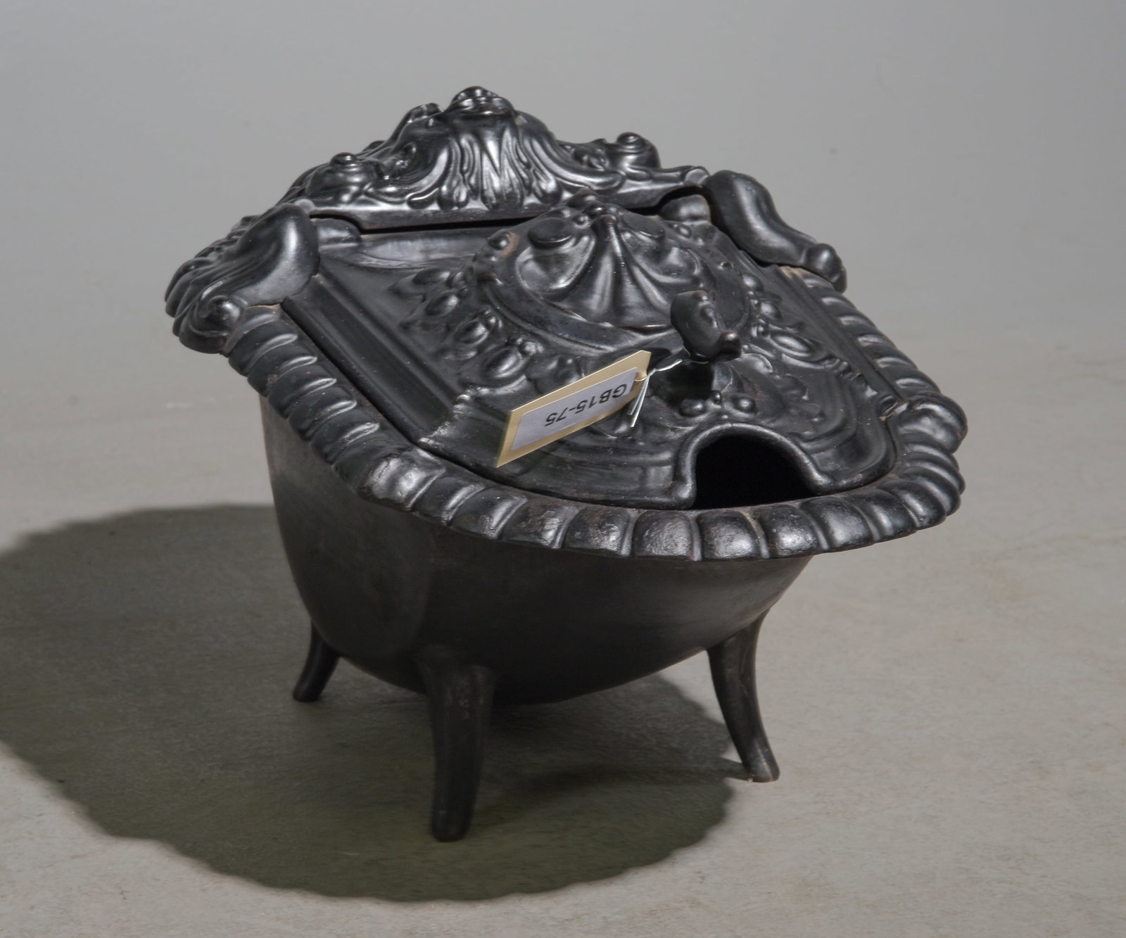 French Cast Iron Coal Box (1 of 3)