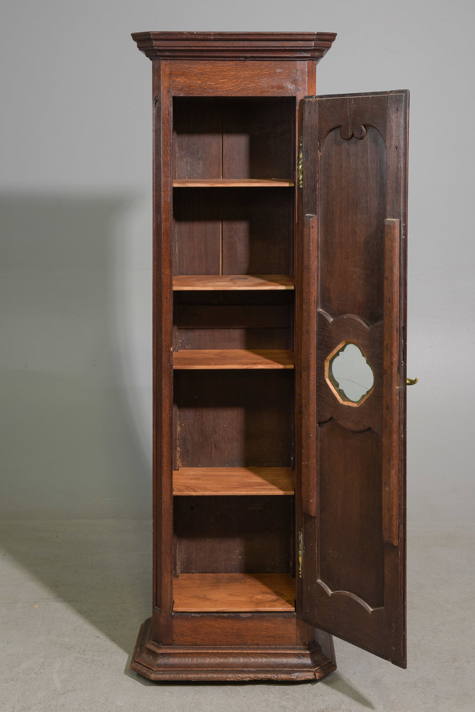 French Tall Clock Case Cabinet - 2