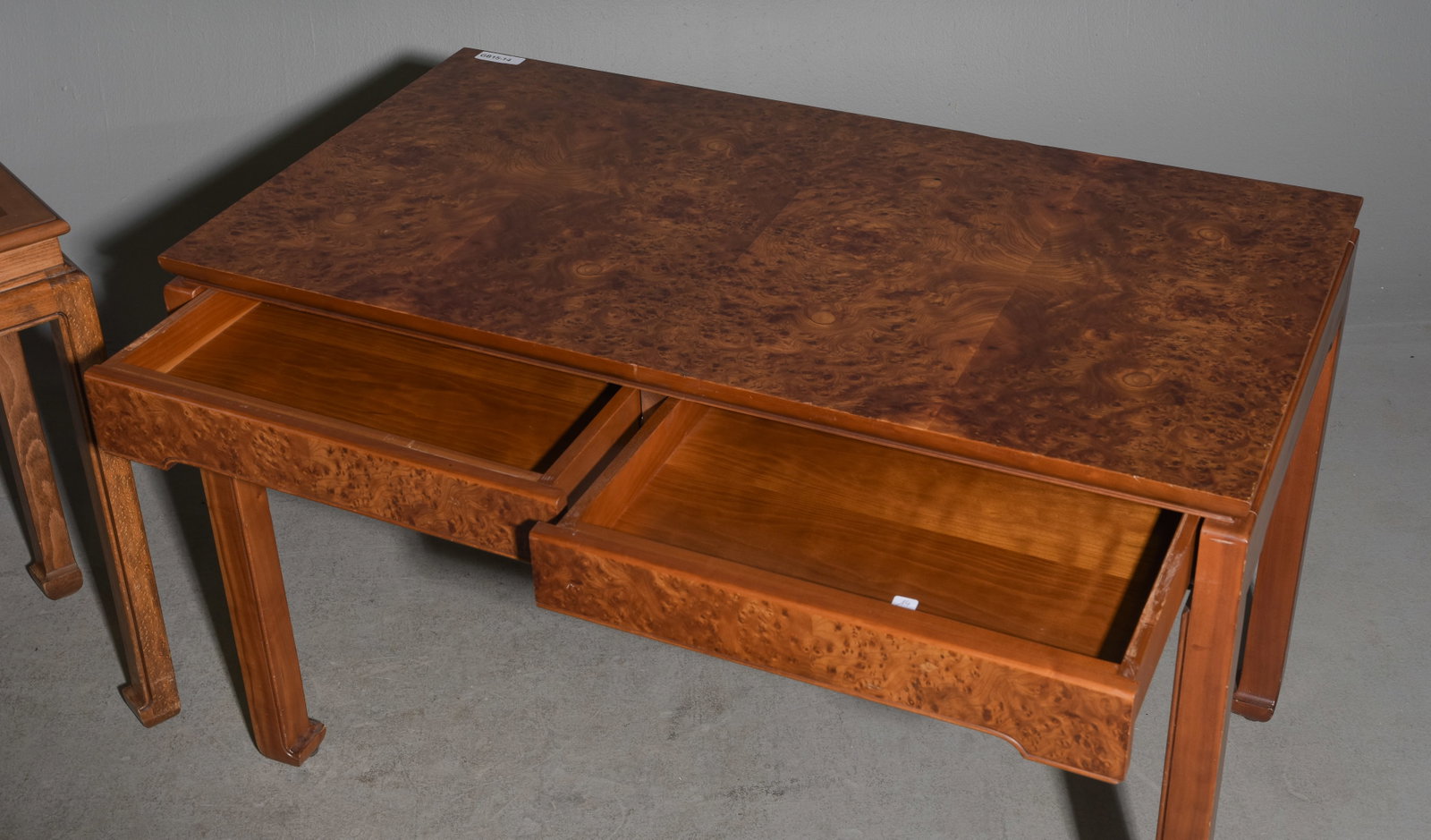2pcs - Two Drawer Writing Table & Hall Table - 3