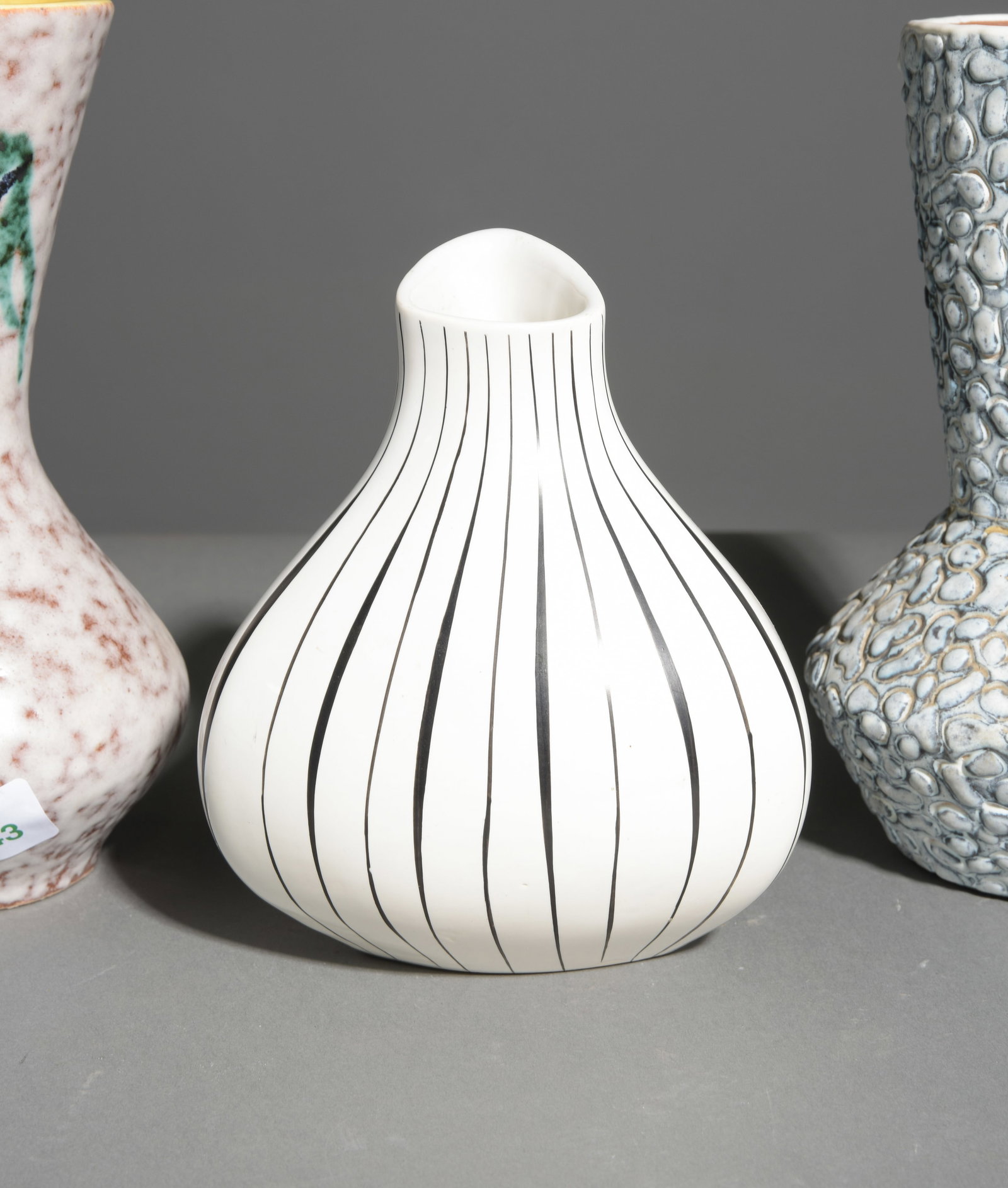 3 Pottery Vases - 3