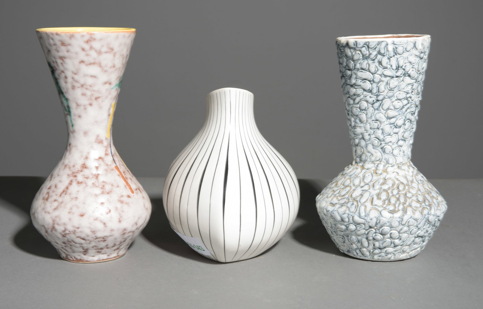 3 Pottery Vases - 5
