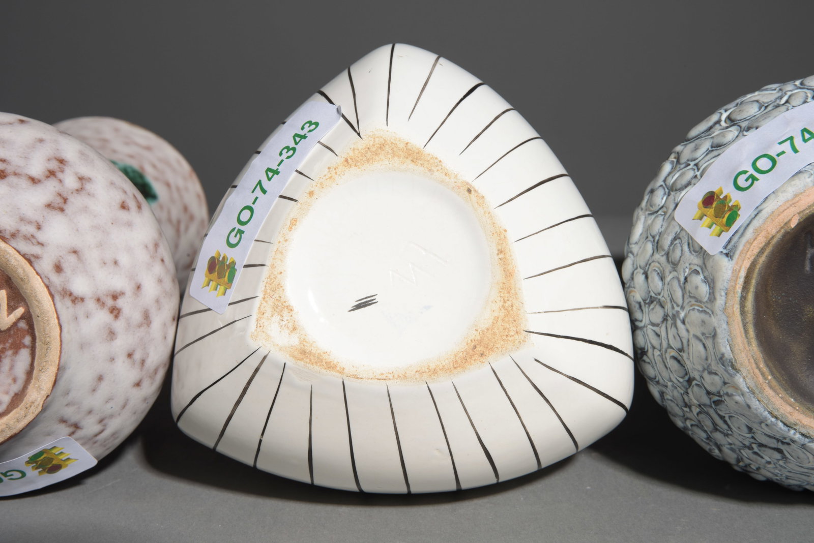 3 Pottery Vases - 8