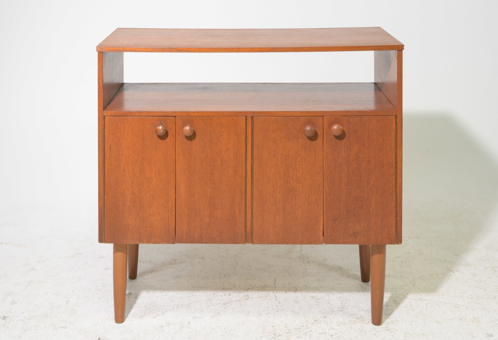 Mid Century Modern Four Door Record Cabinet (1 of 6)