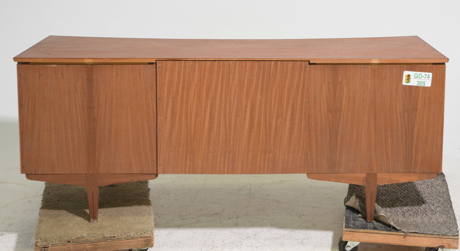 Mid Century Modern Concave Dressing Table - 4