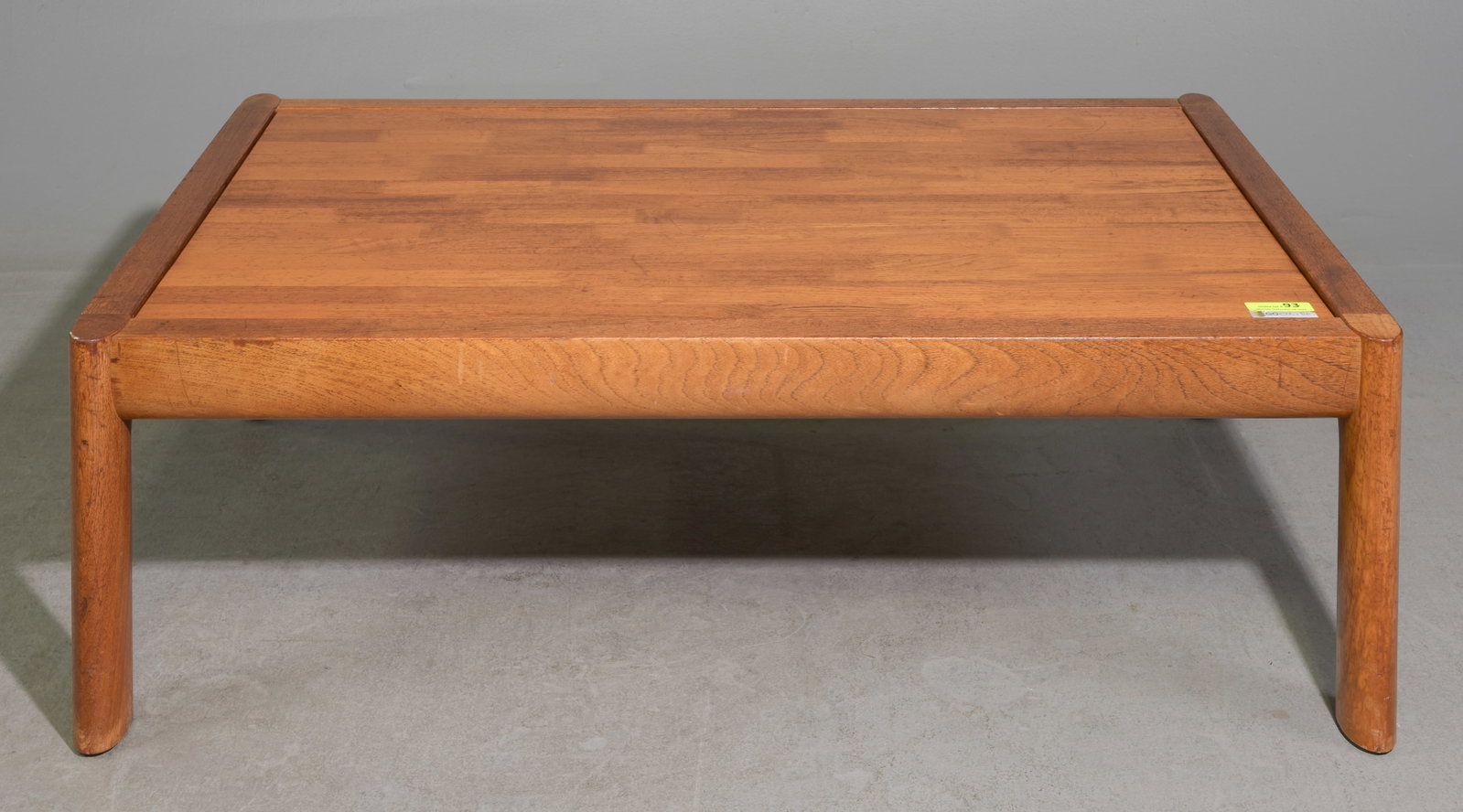 Large Mid Century Modern Coffee Table - Ekornes: Large Danish Modern Style Coffee table by Ekornes - 16.5 in tall x 52.25 x 35.25