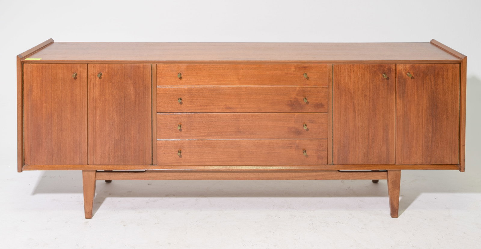 Mid Century Sideboard with Metal Pulls - Younger (1 of 9)