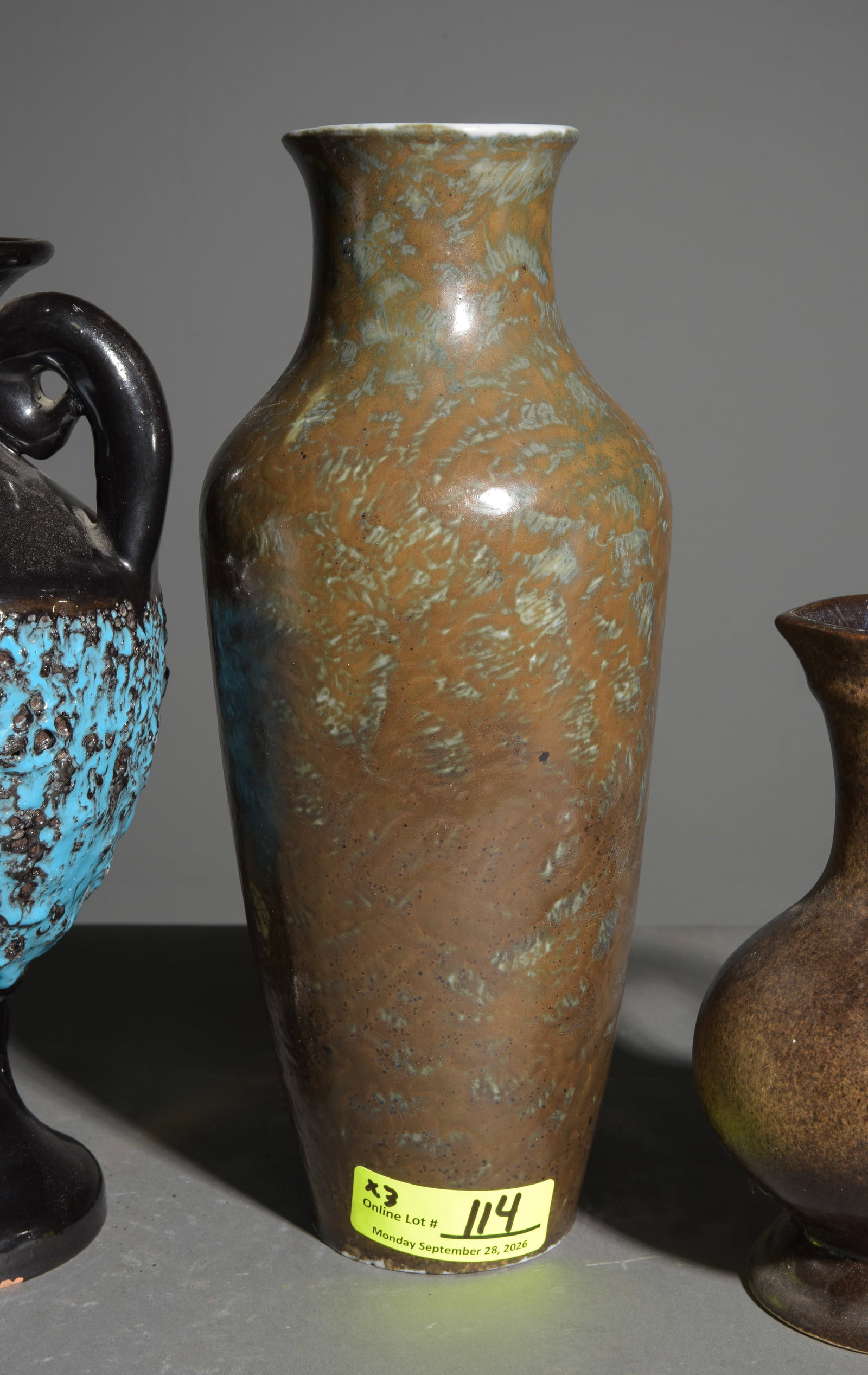 3 Assorted Hungarian Pottery Vases #2 - 3