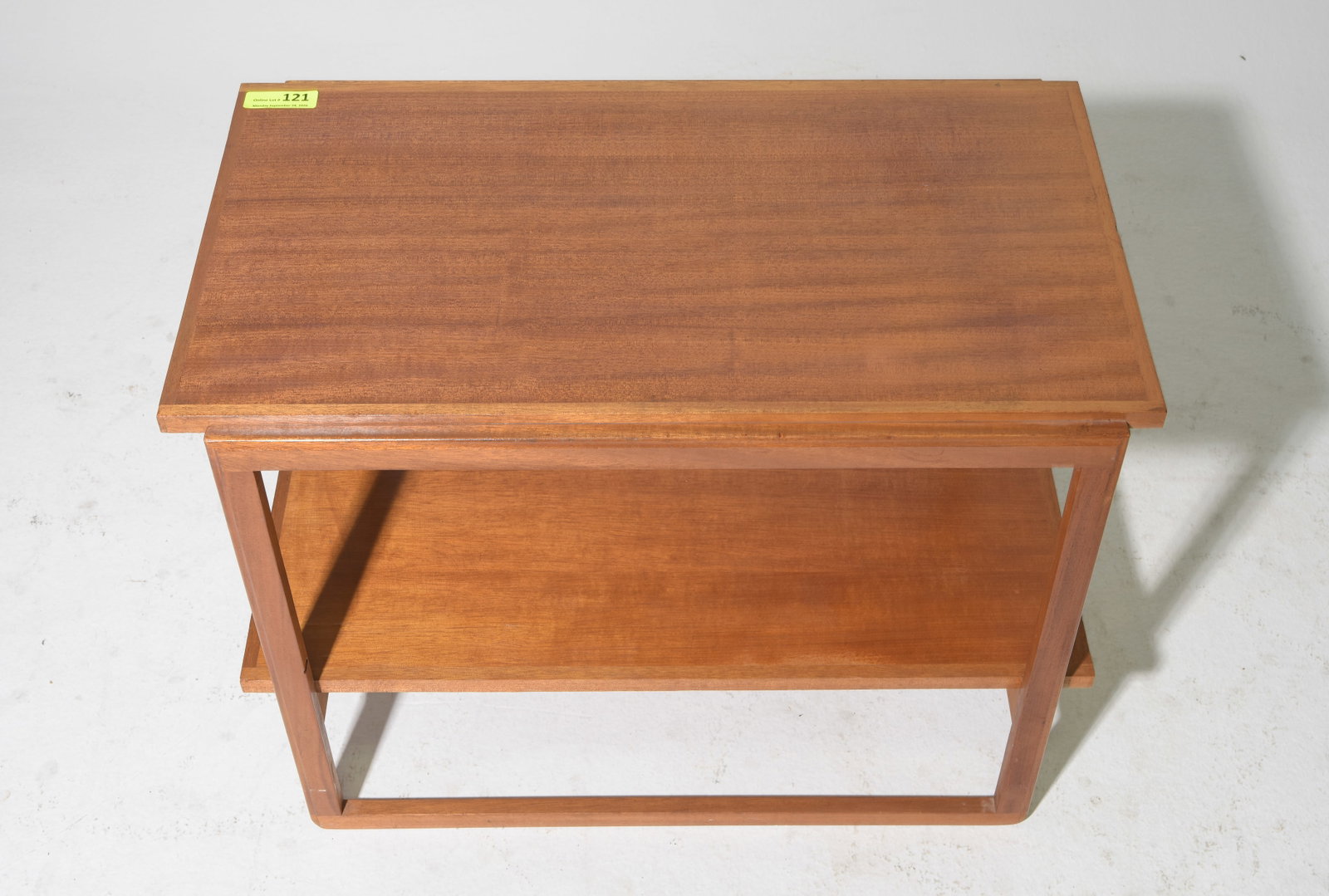 Mid Century Modern Two Tier Table - 2
