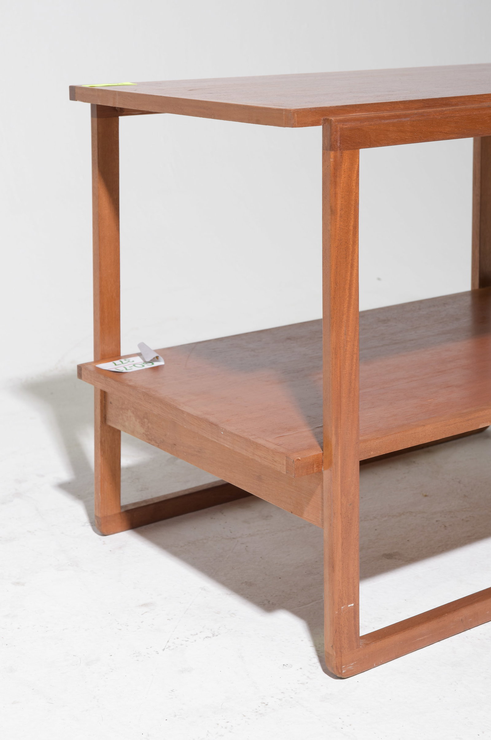 Mid Century Modern Two Tier Table - 4