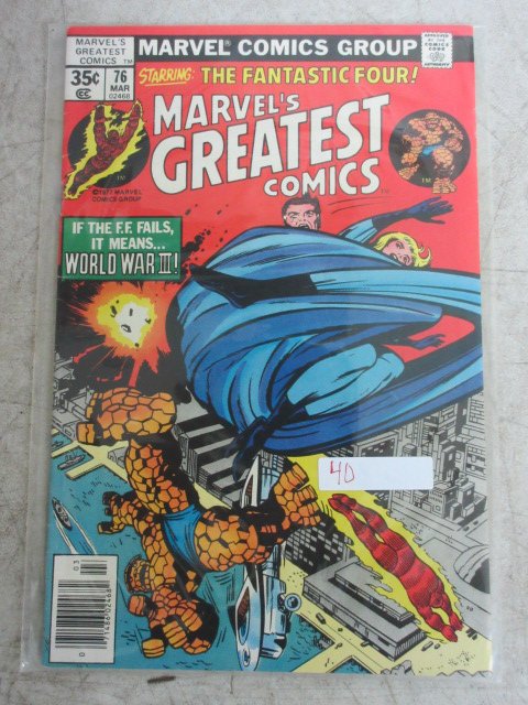 Marvels greatest comics  #76 featuring the fantastic (1 of 1)