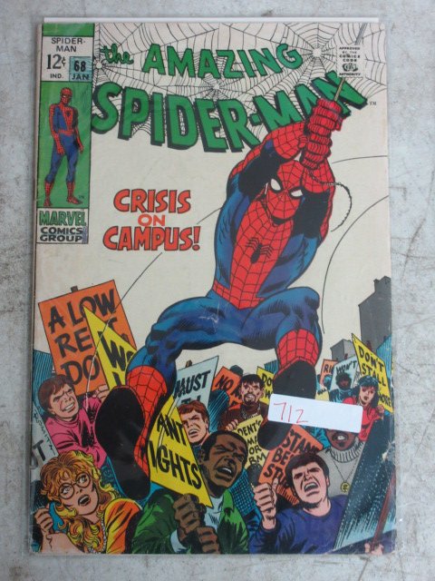 amazing Spider-man # 68 , 1969 marvel (1 of 1)