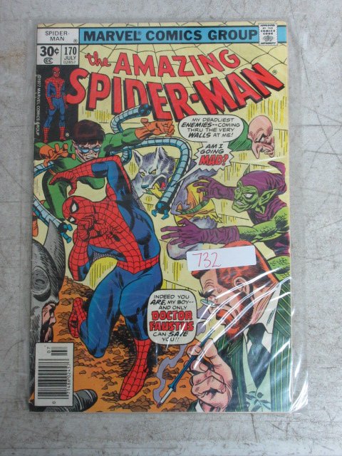 amazing Spider-man # 170 , 1977 marvel (1 of 1)