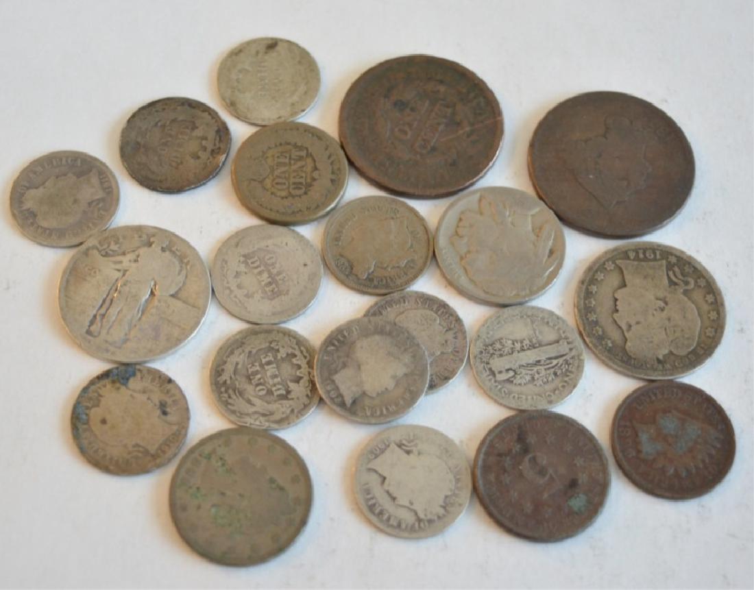 Lot of 20 Various Silver and Collector Coins (1 of 2)