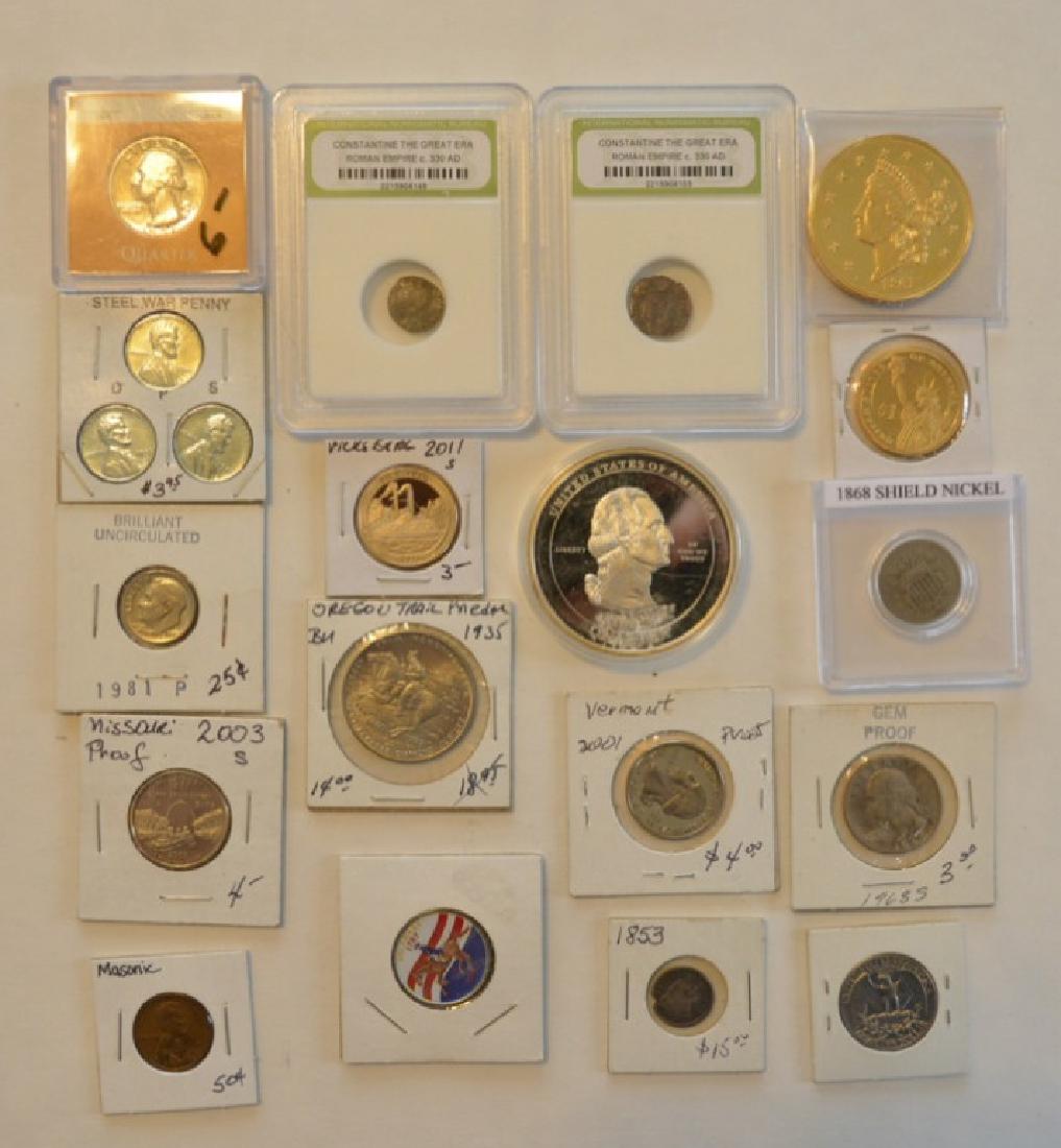 Lot of 20 Various Collector Coins (1 of 3)
