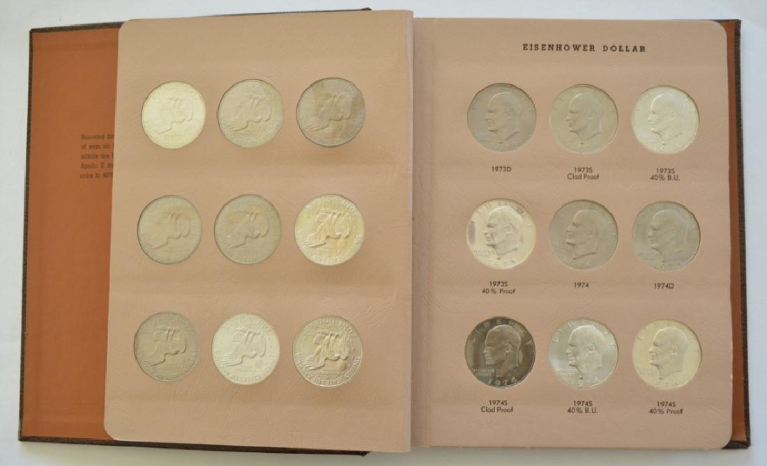 Complete Collection of Eisenhower Dollars (1 of 5)