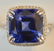 12.62cttw Sapphire and Diamond 14K Gold Ring