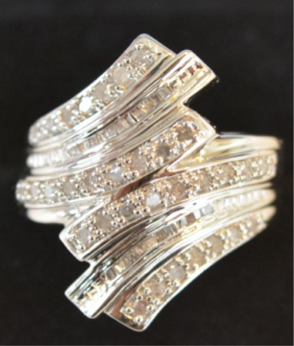 Large Diamond Dinner Ring (1 of 2)
