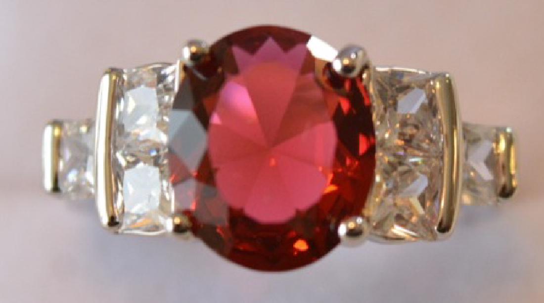 Ruby Ladies Dinner Ring (1 of 2)