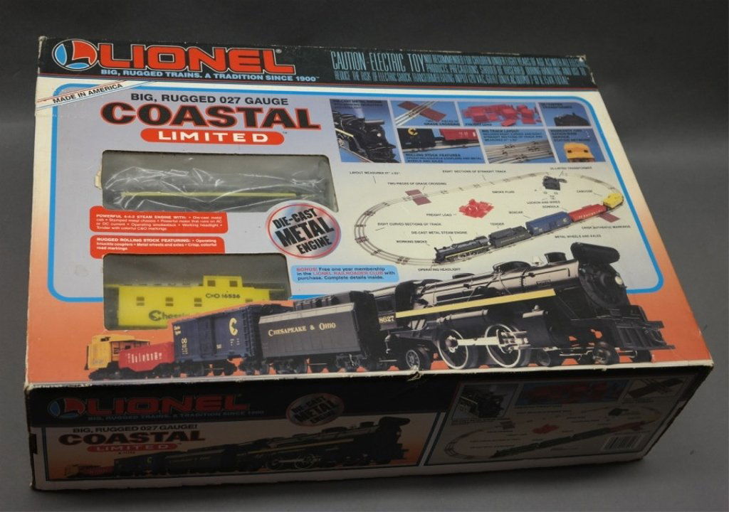 lionel coastal limited train set