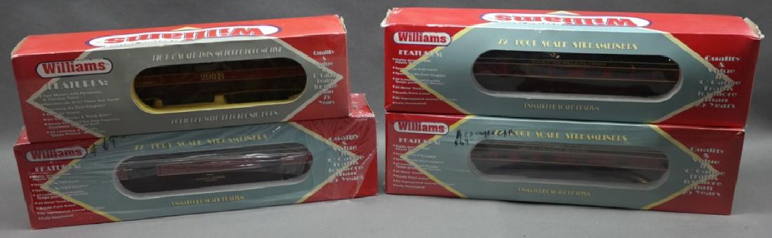 Williams 1/4" Scale Gulf Mobile & Ohio Train Cars (1 of 5)