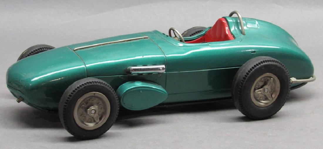 Japanese Tin Indy Racer- Issued through Sears: Missing windshield, jacks do not work.