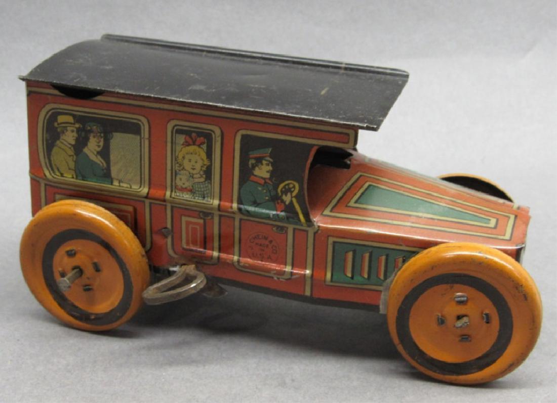 Chein Touring Car Wind Up toy, 1918 Plate (1 of 8)