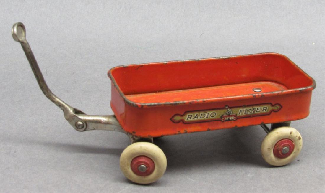 1933 World's Fair Chicago Radio Flyer Wagon- Orang (1 of 7)