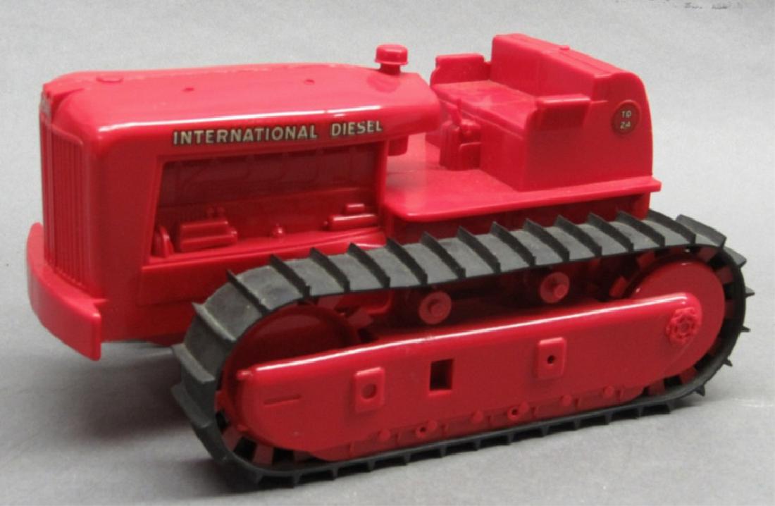 Product Miniatures IH Diesel Bull Dozer: 11", some decal wear, very nice.