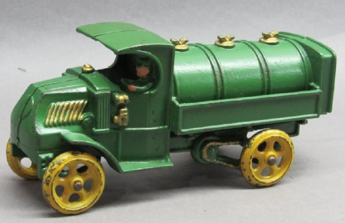 Hubley 1925 Mack Gasoline truck: age unknown, likely 1950s, 9" long