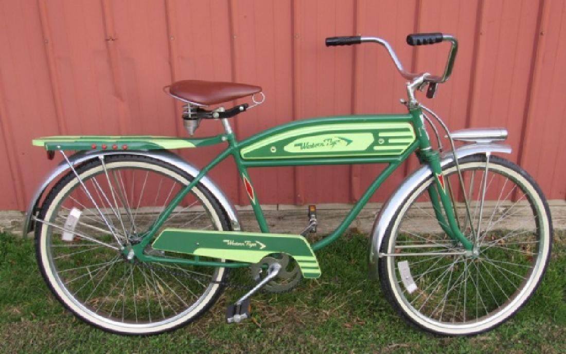 Western Flyer Green Two-Tone Dealer Award Bike (1 of 14)