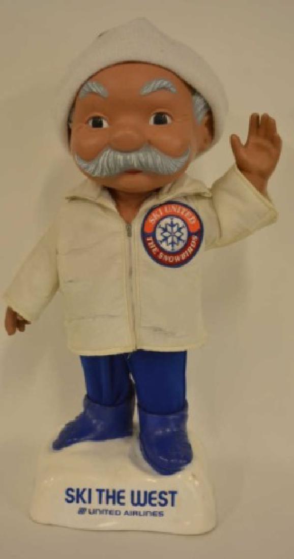 United Airlines Ski The West Advertising Figure (1 of 4)