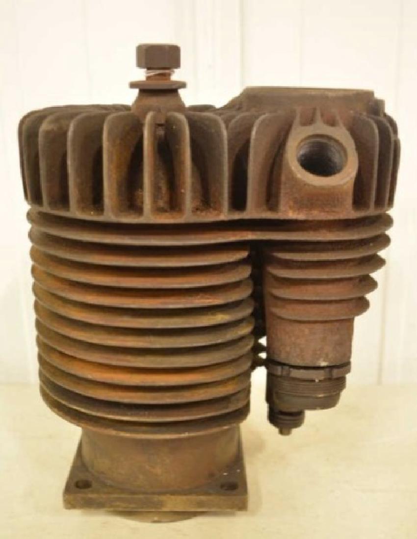 Early Harley Davidson F-Head V-Twin Rear Cylinder (1 of 3)