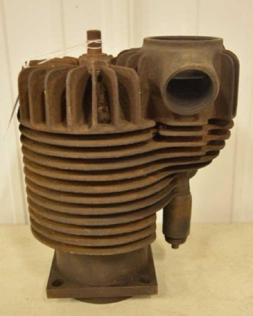 Early Harley Davidson F-Head V-Twin Front Cylinder (1 of 3)