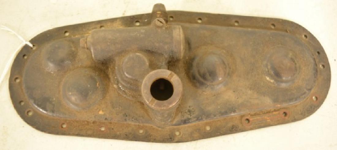 Early Harley Davidson JD Tin Timing Cam Cover: Nice early Harley Davidson tin timing cam cover. Nice condition with expeted wear from used and age. Untested, as is.