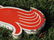 Right Facing Mobil Pegasus Porcelain Diecut Sign - 6