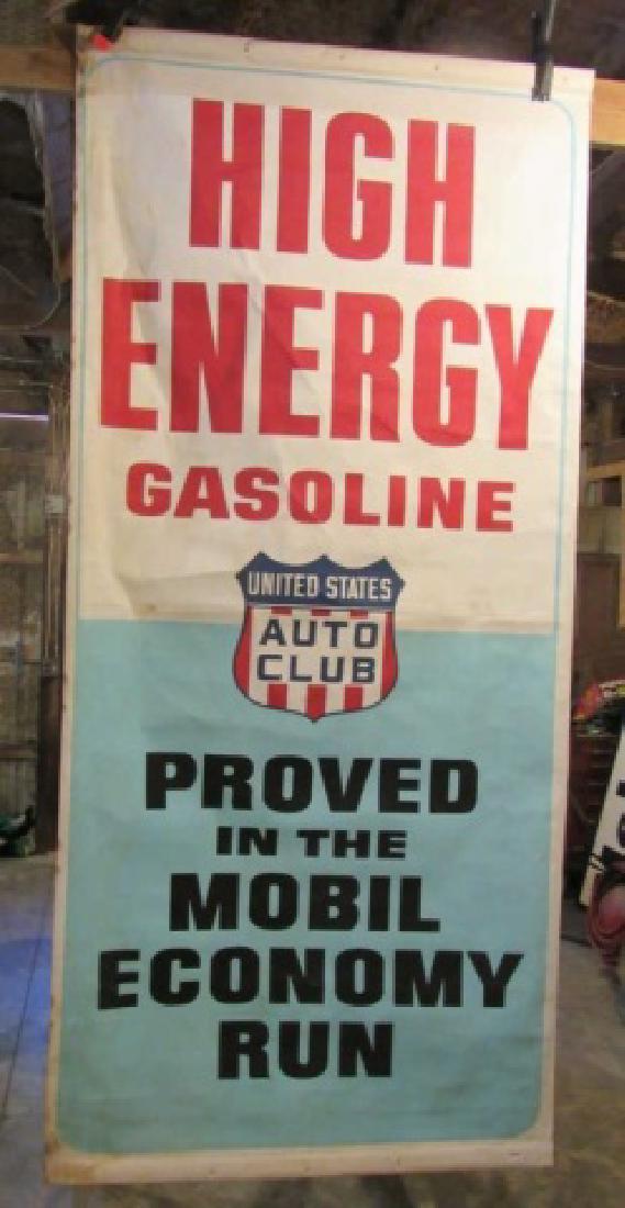 Mobil US Auto Club High Energy Gasoline Banner (1 of 7)