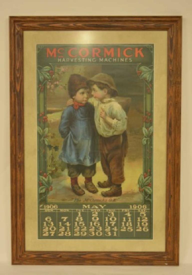 1906 McCormick Harvesting Machines Calendar (1 of 4)
