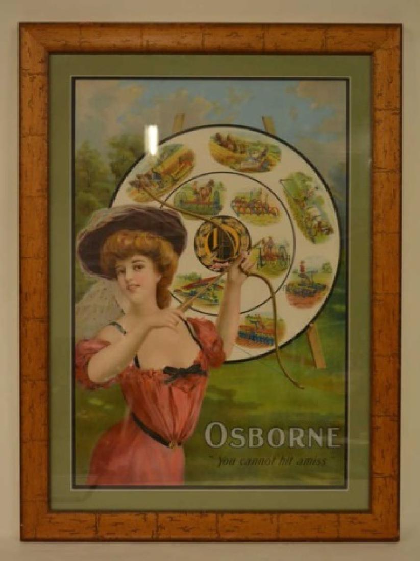 Antique Osborne Machines Framed Advertising Print (1 of 4)