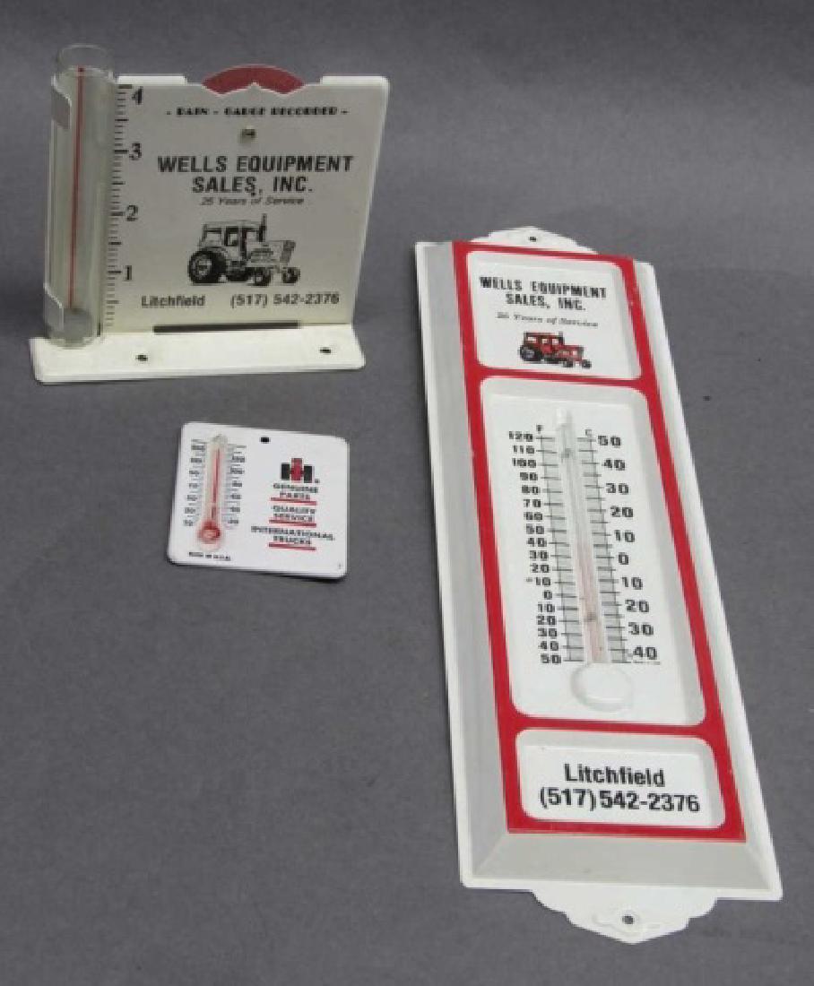 Lot of IH Thermometers & Rain Gauge (1 of 9)
