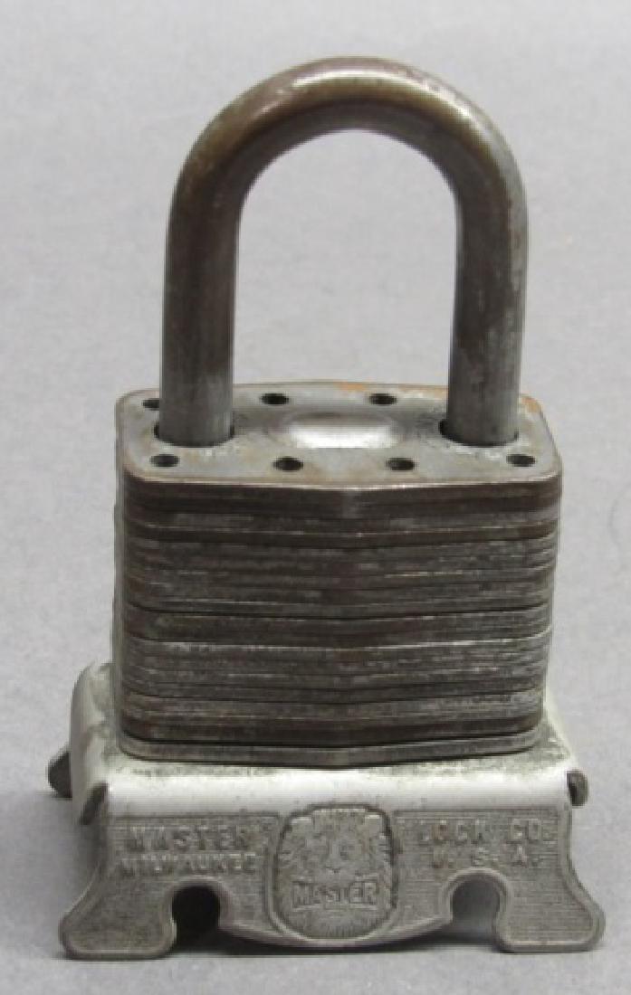 Early Master Lock Dealer Display Paperweight (1 of 5)