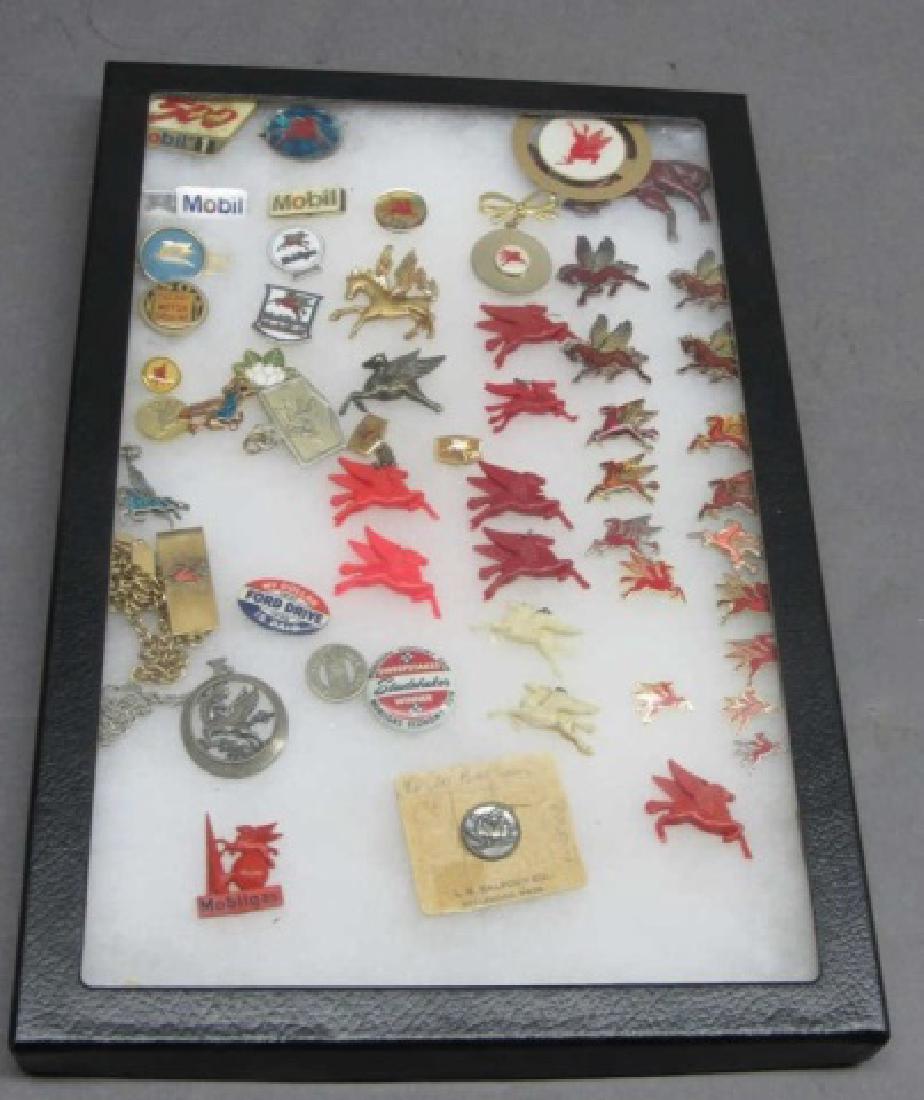 Lot of Mobil Pegasus Red Flying Horse Pins  & More (1 of 6)