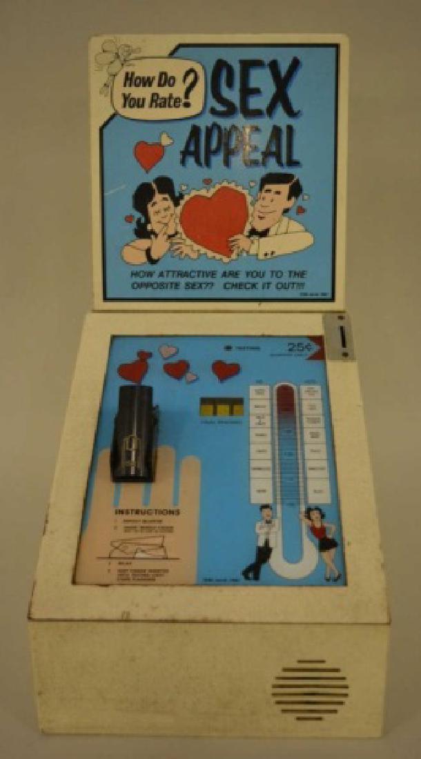 Vintage 1987 Sex Appeal Coin Op Electronic Machine (1 of 6)