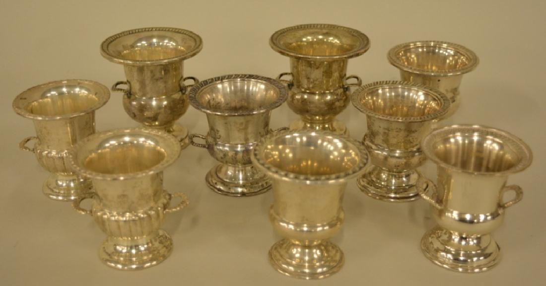 Lot Of Nine Sterling Silver Toothpick Holders (1 of 3)