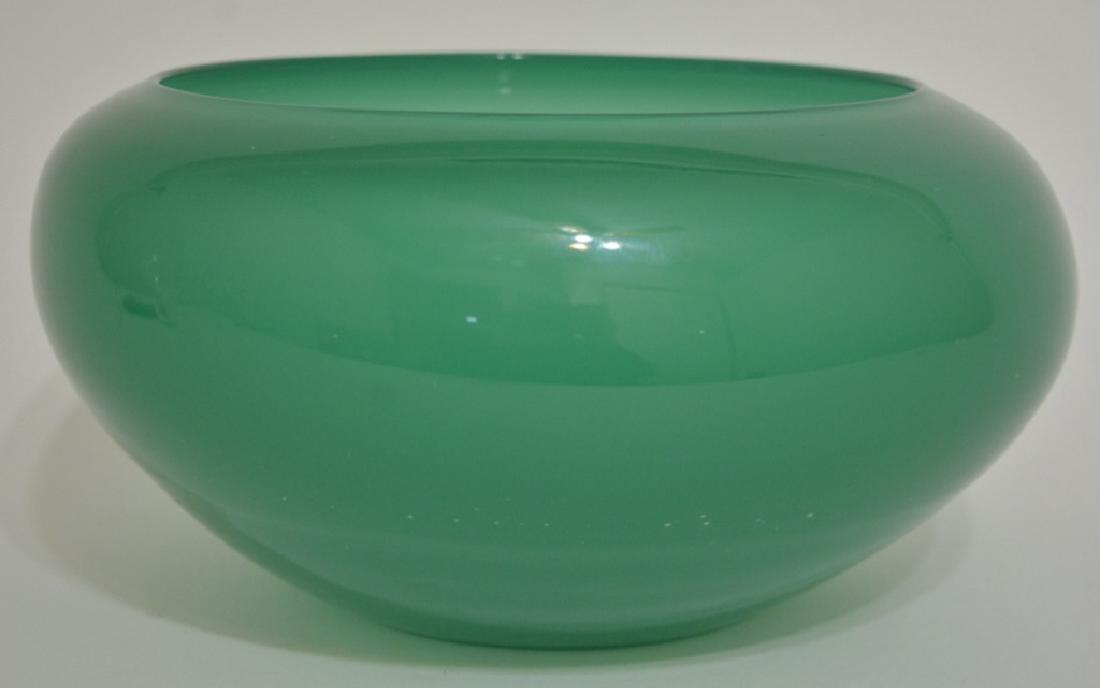 Steuben Large Jadeite Console Bowl (1 of 4)