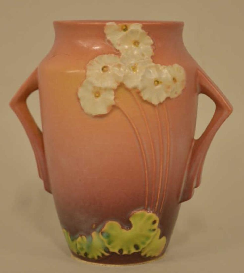 Roseville Pottery Pink Primrose Vase #760-6" (1 of 4)