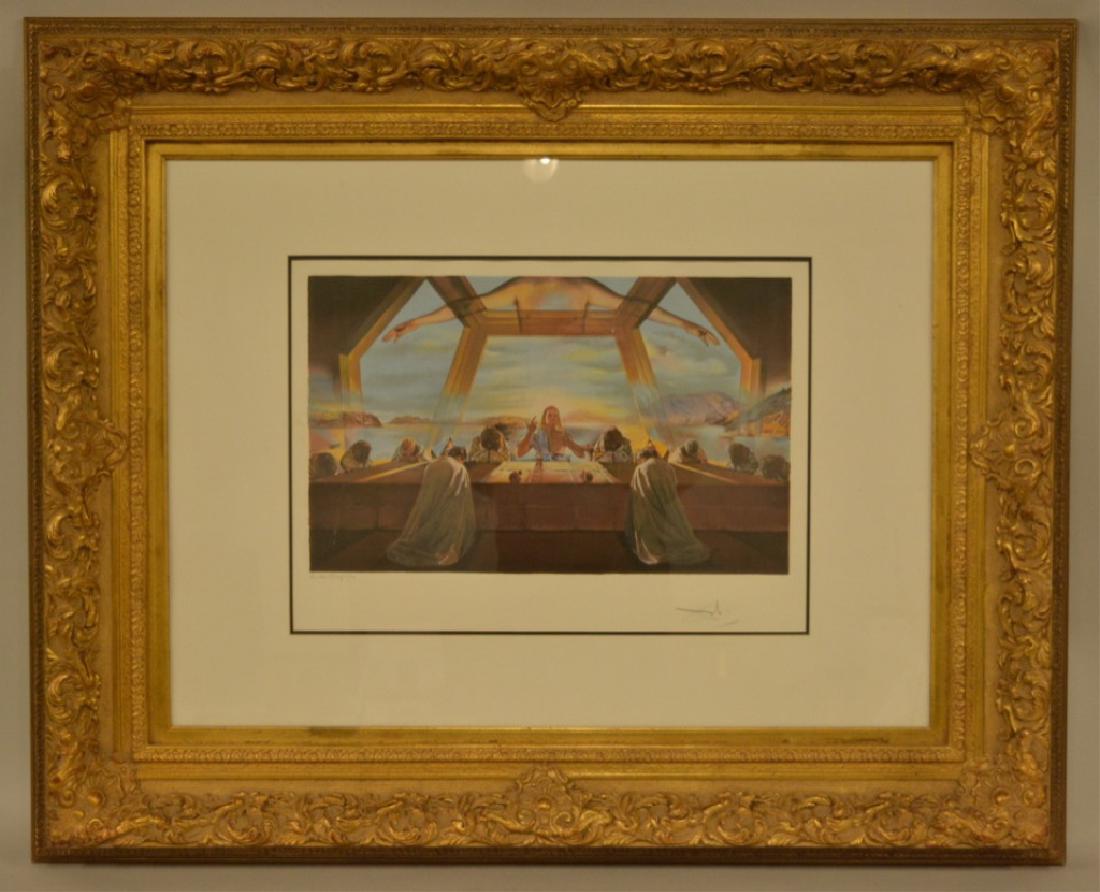 Salvador Dali "The Last Supper" Signed Lithograph (1 of 4)
