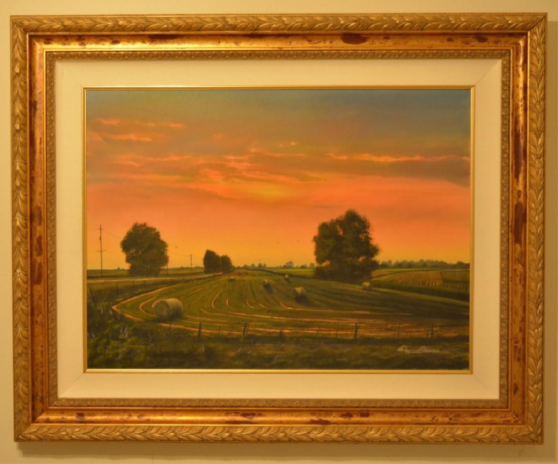 Tim Liess "After The Rains" Oil On Board (1 of 3)